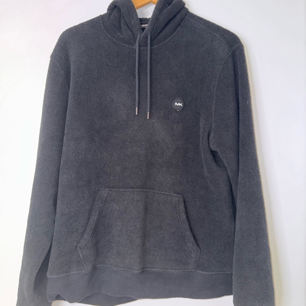 Gray MK Logo Hoodie